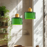 Bauhaus Glow – Glas Pendelleuchte