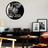 VinylTime - Whisky Wanduhr