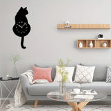 SwingTail - Katzen Wanduhr