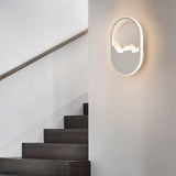 WaveGlow – Ovale LED-Wandleuchte