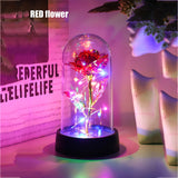 GoldenRose - Dekorative Rosenlampe