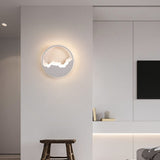 WaveGlow – Ovale LED-Wandleuchte