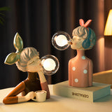 Glamora – Tischlampe im Kunststil