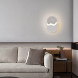 WaveGlow – Ovale LED-Wandleuchte