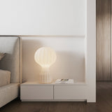 Serenité - Seiden-Tischlampe