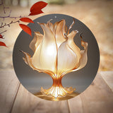 LotusLampa - Aluminium Tischlampe