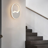 WaveGlow – Ovale LED-Wandleuchte