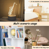SaxGlow - 3D Saxophon Lampe