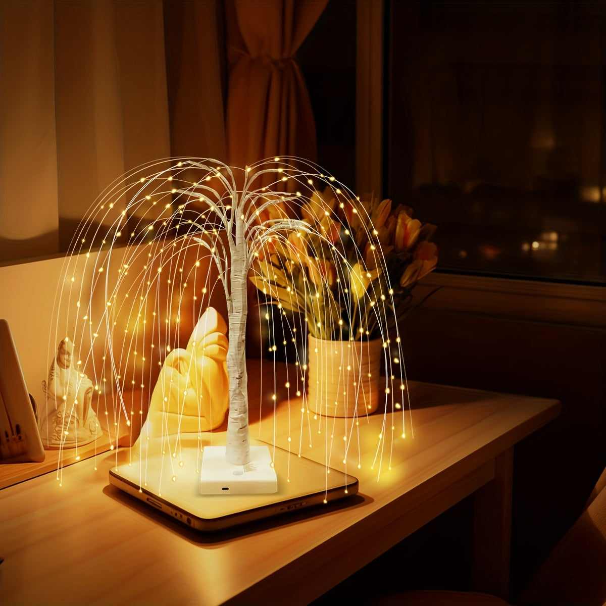 WillowLight - Weidenbaum Lampe