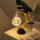 LunarGlow - Eisen Mondlampe