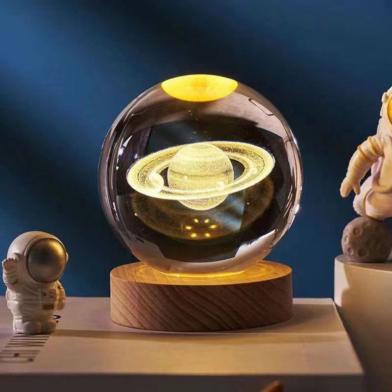 CrystalGlow – 3D Nachtlampe