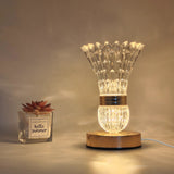 VaseLicht - LED Kristalltischlampe