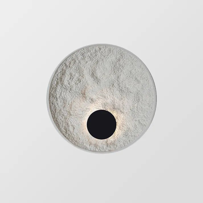 LunaGlow – Runde Mond-Wandleuchte