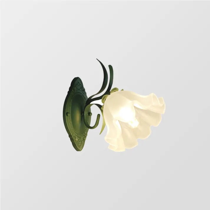 LilyGlow – Wandleuchte mit Blumenmotiv