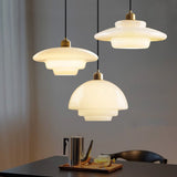 Luminoir – Weiße Glaspendelleuchte