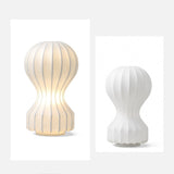 Serenité - Seiden-Tischlampe