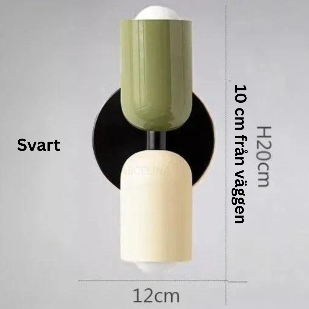 GlowNest – Wandleuchte Ambiente