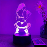 DecoLamp - Künstlerische 3D Tischlampe
