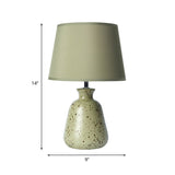 MondeHome – Keramik Nachttischlampe