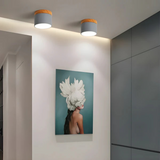 Vesta - Vintage LED-Deckenlampe mit Holzdesign