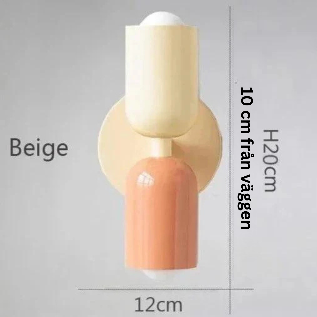 GlowNest – Wandleuchte Ambiente
