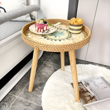 Jorin - Rattan Couchtisch Rund