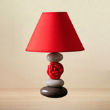 LumeHaven - Stoff Tischlampe