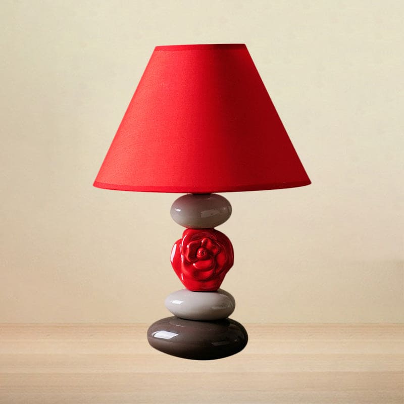 LumeHaven - Stoff Tischlampe