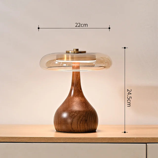 MushroomLuxe - Vintage Kupferlampe