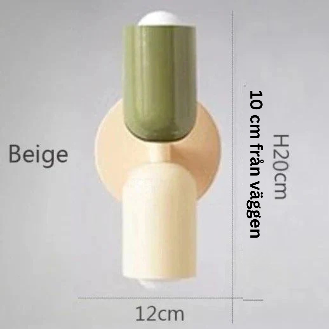 GlowNest – Wandleuchte Ambiente
