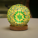 GloedNest – Sferische Glastischlampe