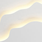 WaveGlow – Ovale LED-Wandleuchte
