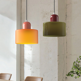Bauhaus Glow – Glas Pendelleuchte