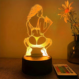 DecoLamp - Künstlerische 3D Tischlampe