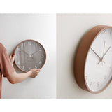 DecoHome - Holz Wanduhr