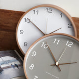 DecoHome - Holz Wanduhr