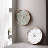 DecoHome - Holz Wanduhr