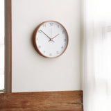 DecoHome - Holz Wanduhr