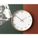DecoHome - Holz Wanduhr