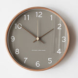 DecoHome - Holz Wanduhr