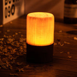 Houthart - Kabellose Tischlampe