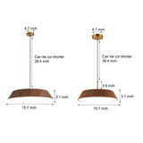 Luminoir – Holz LED Pendelleuchte