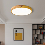 Delos - Skandinavische LED-Deckenlampe aus Holz
