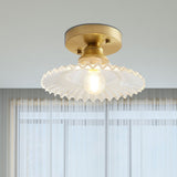 LuminaForm – Deckenlampe mit grünem Glas