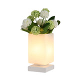 MoonGlaze – Glas-Nachttischlampe im Art-Deco-Stil