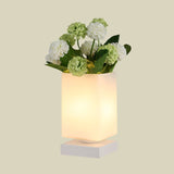 MoonGlaze – Glas-Nachttischlampe im Art-Deco-Stil