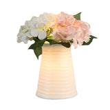 MoonGlaze – Glas-Nachttischlampe im Art-Deco-Stil