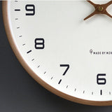 WoodCraft – Minimalistische Wanduhr