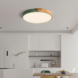 Delos - Skandinavische LED-Deckenlampe aus Holz