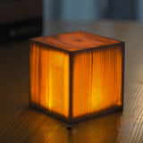 Houthart - Kabellose Tischlampe